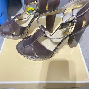 Michael Kors Brown Sandals